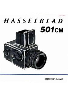 Hasselblad 501 CM manual. Camera Instructions.